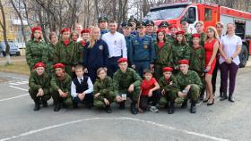 В Нижней Салде в Детском доме творчества состоялось торжественное открытие объединения «Юный спасатель»