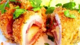 Рецепт кордон блю из куриной грудки с ветчиной и сыром за 5 минут в микроволновке