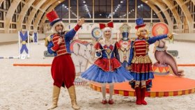 От конного маскарада до хоббихорсинга: чем удивило новогоднее цирковое шоу в КСК Emerald Stables