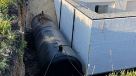 Использование подземного резервуара в качестве пожарного водоёма