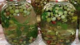 Компот из крыжовника на зиму рецепты для здоровья