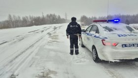 Госавтоинспекция призывает водителей адаптировать стиль вождения к сложным погодным условиям в регионе