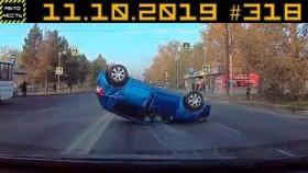 Новые записи АВАРИЙ и ДТП с АВТО видеорегистратора #318 Октябрь 11.10.2019