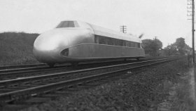 Рельсовый дирижабль Schienenzeppelin | [История НТП]