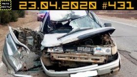 Новые записи АВАРИЙ и ДТП с АВТО видеорегистратора #431 Апрель 23.04.2020