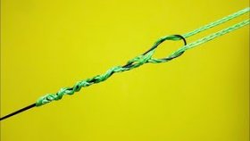 10 лучших рыболовных узлов. Как привязать шок лидер к леске.  Лайфхаки и самоделки