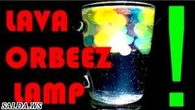 Лава лампа. Как сделать? Lava ORBEEZ lamp своими руками
