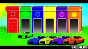 Мультики про машинки Мультики для детей 2017 COLOR CARS Цвета