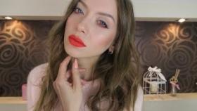 Orange makeup! Tutorial makeup! Идея макияжа!