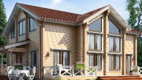 Дома из клееного бруса: особенности технологии строительства и ее преимущества