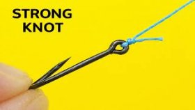 Как вязать узел чтобы крючок не оборвался? crawford fishing knot!