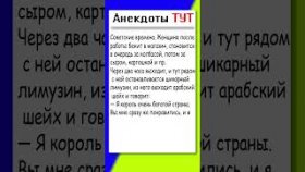 Анекдот про жену и арабского шейха