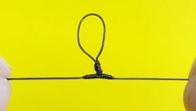 Используй этот крутой лайфхак и твои крючки никогда не запутаются. Рыболовный узел коромысло. 4k