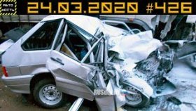 Новые записи АВАРИЙ и ДТП с АВТО видеорегистратора #426 Март 24.03.2020