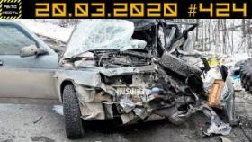 Новые записи АВАРИЙ и ДТП с АВТО видеорегистратора #424 Март 20.03.2020