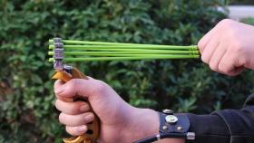 SlingBow мощная рогатка для охоты и рыбалки с Алиэкспресс
