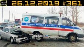 Новые записи АВАРИЙ и ДТП с АВТО видеорегистратора #361 Декабрь 26.12.2019