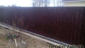Возведение заборов под ключ в Киеве