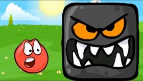 RED BALL 4 КРАСНЫЙ ШАРИК против черного КВАДРАТА игровой мультик #2