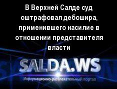 В Верхней Салде суд оштрафовал дебошира, применившего насилие в отношении представителя власти