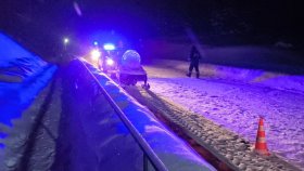 В Артемовском районе автоинспекторы устанавливают обстоятельства ДТП с участием пьяного водителя снегохода, не имеющего прав