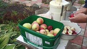Чем выжать сок из яблок. Соковыжималка из Беларуси.