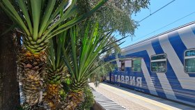 Поезда «Таврия» установили новый рекорд по пассажиропотоку в 2025 году