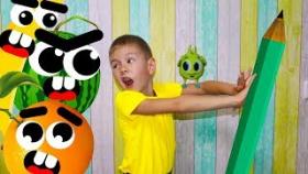 Хелпик нашел ВОЛШЕБНЫЙ КАРАНДАШ для Ромы magic pencil cartoon for kids Для детей Рома и Хелпик