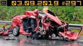 Новые записи АВАРИЙ и ДТП с АВТО видеорегистратора #297 Сентябрь 03.09.2019