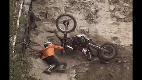 Соревнования по альпинизму на мотоциклах / Hill climbing competition on motorcycles