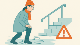 Травмы зимой на Урале: как уберечь колени и когда пора к ортопеду