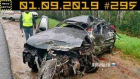 Новые записи АВАРИЙ и ДТП с АВТО видеорегистратора #295 Сентябрь 01.09.2019