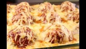 Вкуснейшие тефтели с картошкой и сыром  в духовке c добавлением томатного соуса