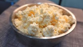 ДОМАШНИЙ ТВОРОГ БЕЗ КИСЛИНКИ ( НА СМЕТАНЕ )
