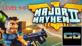 Major Mayhem 2 Прохождение Level 1-5