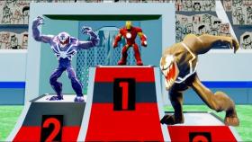 Мультик про Машинки Железный Человек Против Монстров бой Cartoon about Cars Iron Man Vs Monster