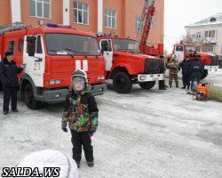 В преддверии празднования Дня спасателя России, в Верхней Салде проводился «День открытых дверей»