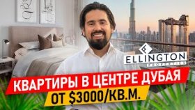 Квартиры в центре Дубая от $3000/кв.м. Обзор квартир от застройщика Ellington в центре Дубая.