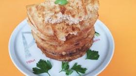 Мясной сэндвич за 5 минут
