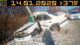 Новые записи АВАРИЙ и ДТП с АВТО видеорегистратора #375 Январь 14.01.2020