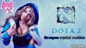 История героя Crystal Maiden Rylai, цм, кристалка