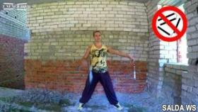 NUNCHAKU FREESTYLE. Нунчаку фристайл. Обучение.