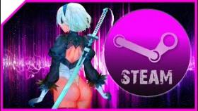 NieR Automata АНИМАЦИЯ В STEAM ПРОФИЛЬ 2020