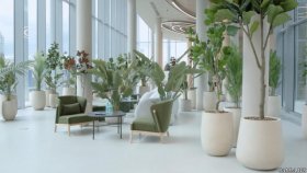 Открытие современного бизнес-центра от Группы &quot;Эталон&quot; в Москве