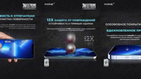 X-ONE Extreme 7H Shock Eliminator: надежная бронепленка для вашего iPhone 13 Pro