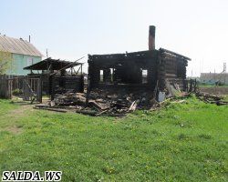 В д.Северная сгорел жилой дом по ул. 8 Марта