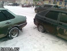 За первый день снегопада, на территории Свердловской области произошло 265 дорожно-транспортных происшествий