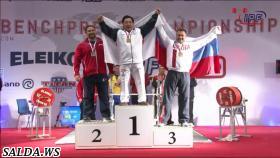 На чемпионате мира - 2016 по жиму лежа наш земляк Сергей Селезень стал бронзовым призёром (ВИДЕО)