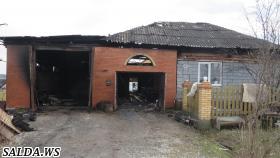 Пожар в жилом доме по ул. Чкалова