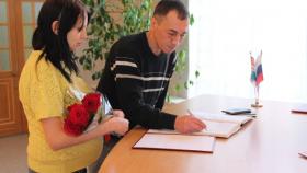 В ГУФСИН России по Свердловской области зарегистрирован первый брак в 2019 году между жителями города Верхняя Салда